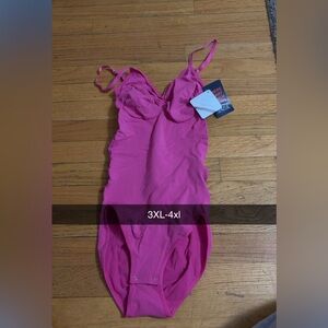 Women's Pink Intimate Bodysuit